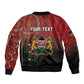 Personalised Kenya Jamhuri Day Bomber Jacket One Nation One Flag One People