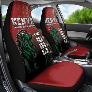 Kenya Jamhuri Day Car Seat Cover One Nation One Flag One People