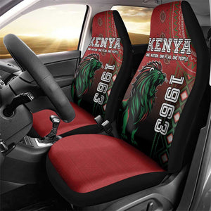 Kenya Jamhuri Day Car Seat Cover One Nation One Flag One People