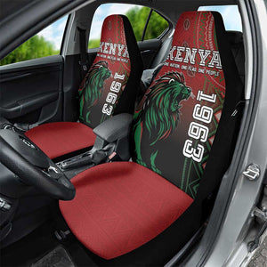 Kenya Jamhuri Day Car Seat Cover One Nation One Flag One People