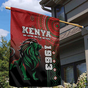 Kenya Jamhuri Day Garden Flag One Nation One Flag One People