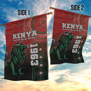 Kenya Jamhuri Day Garden Flag One Nation One Flag One People