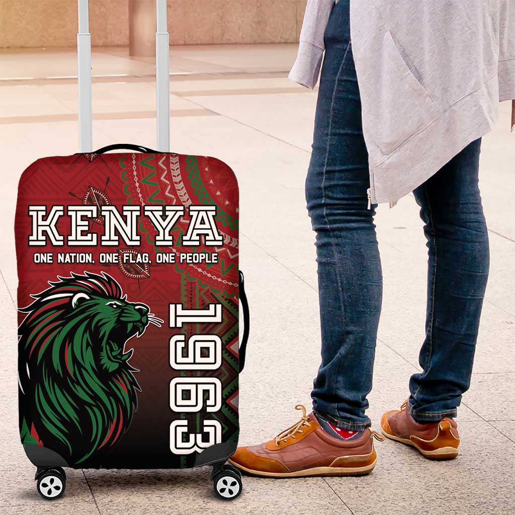 Kenya Jamhuri Day Luggage Cover One Nation One Flag One People