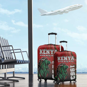 Kenya Jamhuri Day Luggage Cover One Nation One Flag One People