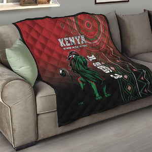 Kenya Jamhuri Day Quilt One Nation One Flag One People