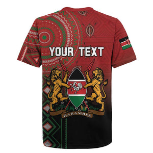 Personalised Kenya Jamhuri Day Rugby Jersey One Nation One Flag One People