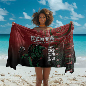 Kenya Jamhuri Day Sarong One Nation One Flag One People