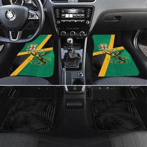 Jamaica Independence Day Car Mats Coat Of Arms With Doctor Bird Tropical Vibes
