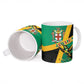 Jamaica Independence Day Ceramic Mug Coat Of Arms With Doctor Bird Tropical Vibes