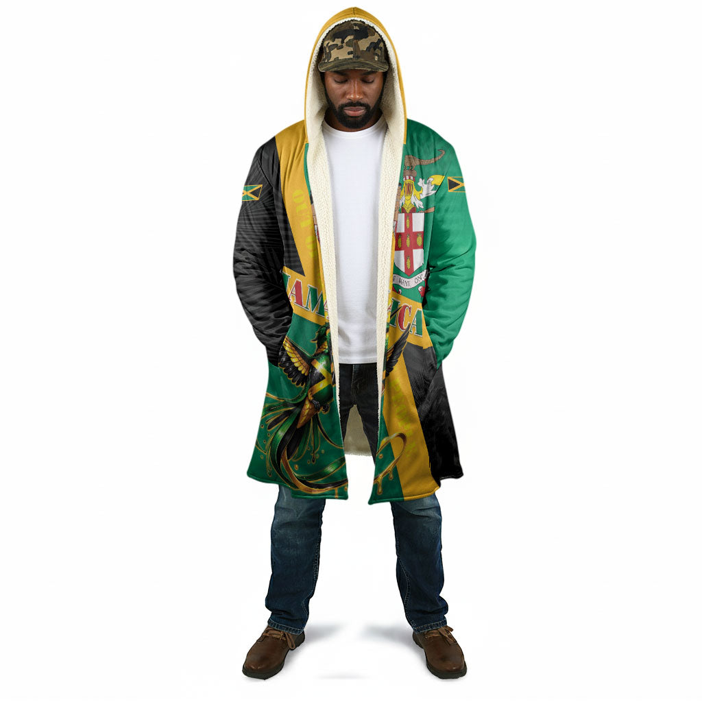 Jamaica Independence Day Cloak Coat Of Arms With Doctor Bird Tropical Vibes