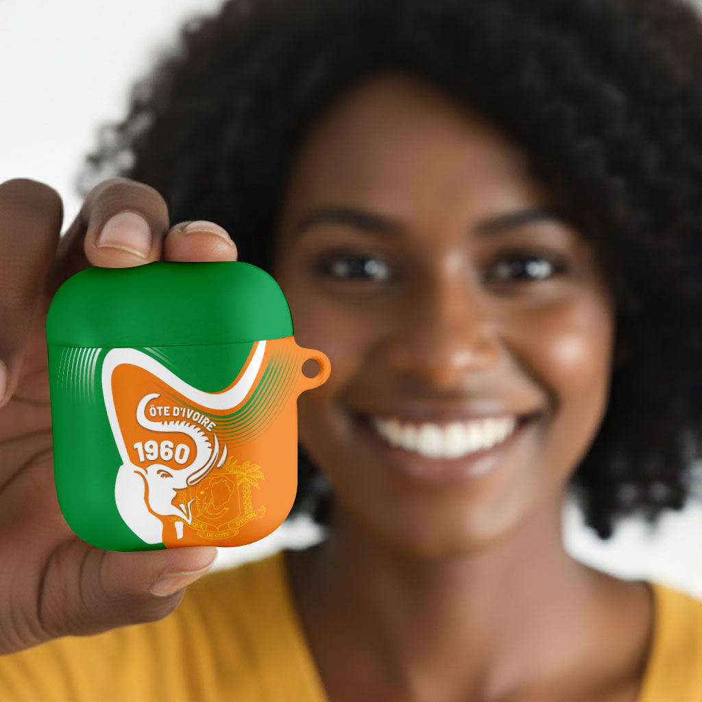 Ivory Coast 1960 AirPods Case Happy Independence Day