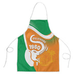 Ivory Coast 1960 Apron Happy Independence Day
