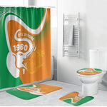 Ivory Coast 1960 Bathroom Set Happy Independence Day