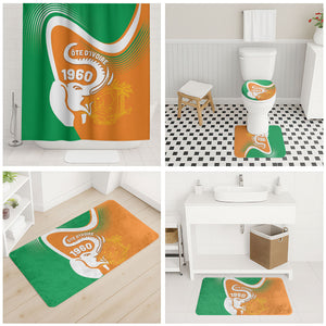 Ivory Coast 1960 Bathroom Set Happy Independence Day
