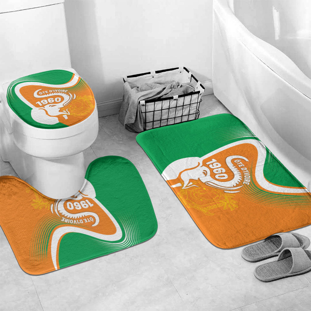 Ivory Coast 1960 Bathroom Set Happy Independence Day