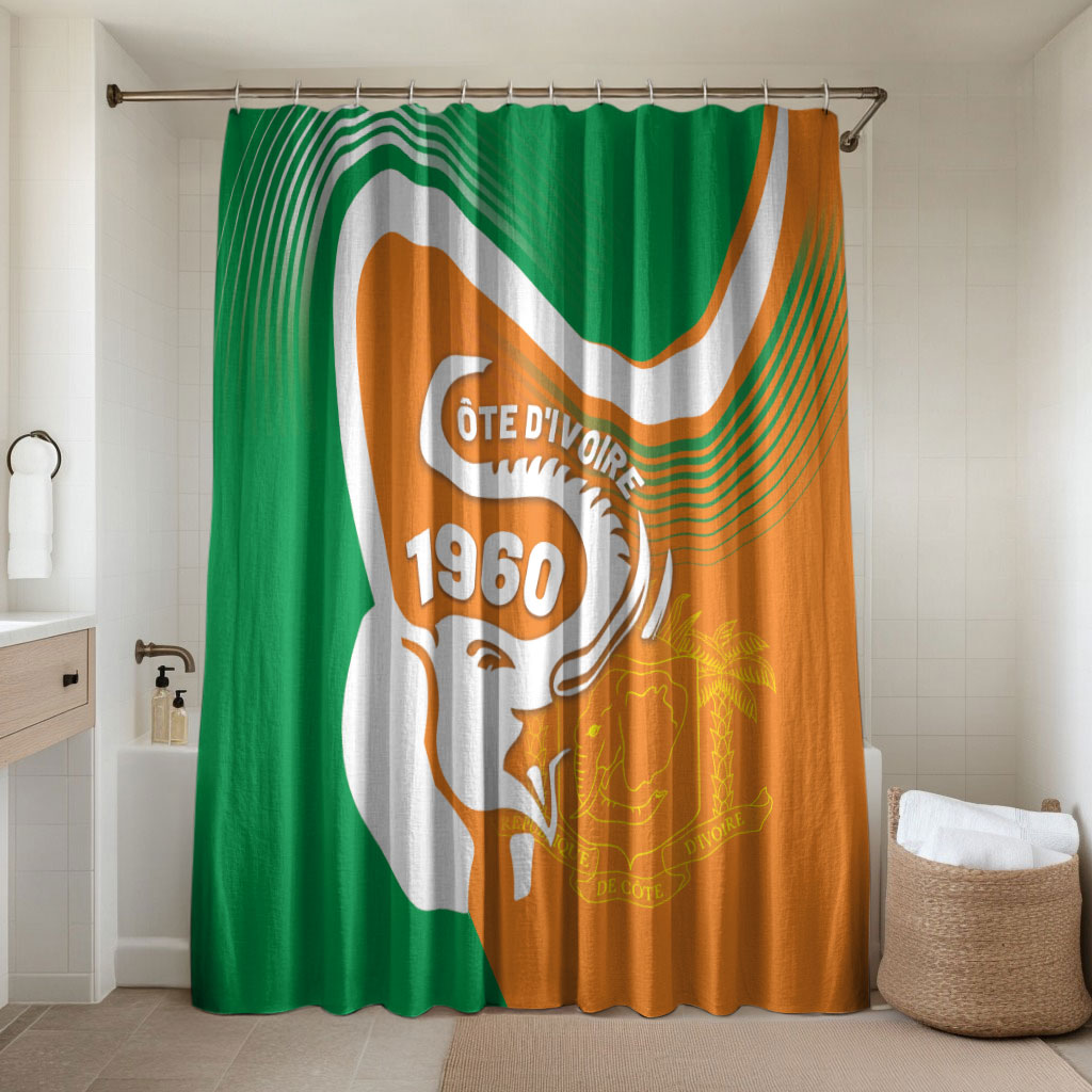 Ivory Coast 1960 Bathroom Set Happy Independence Day