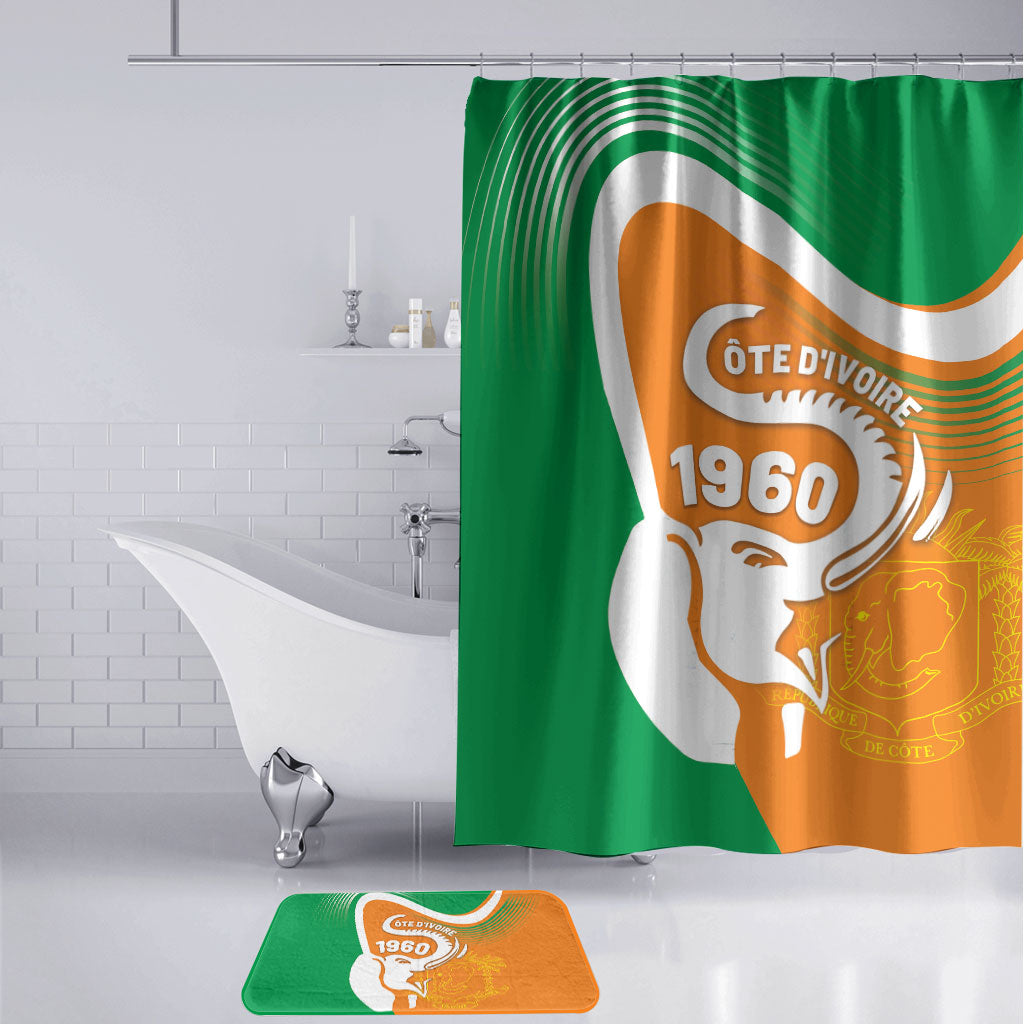 Ivory Coast 1960 Bathroom Set Happy Independence Day