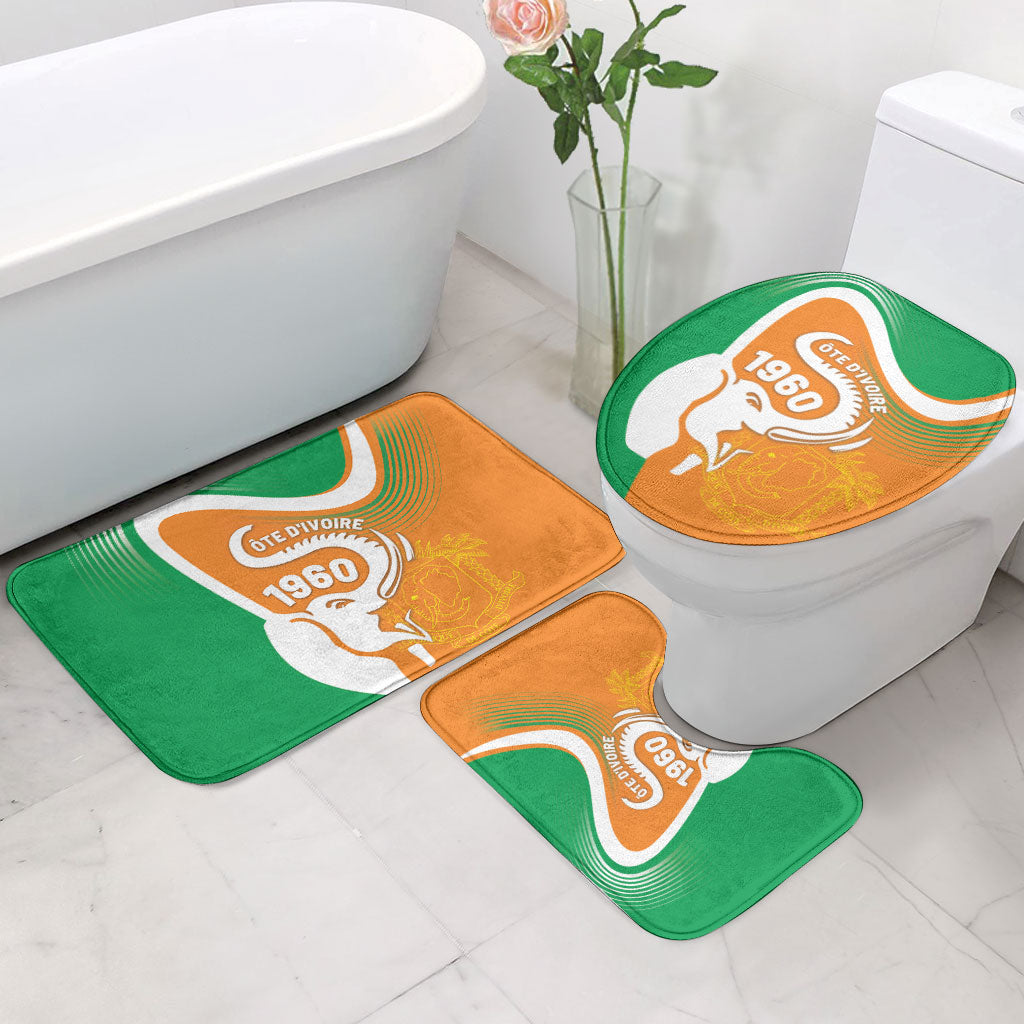 Ivory Coast 1960 Bathroom Set Happy Independence Day