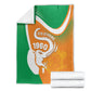 Ivory Coast 1960 Blanket Happy Independence Day