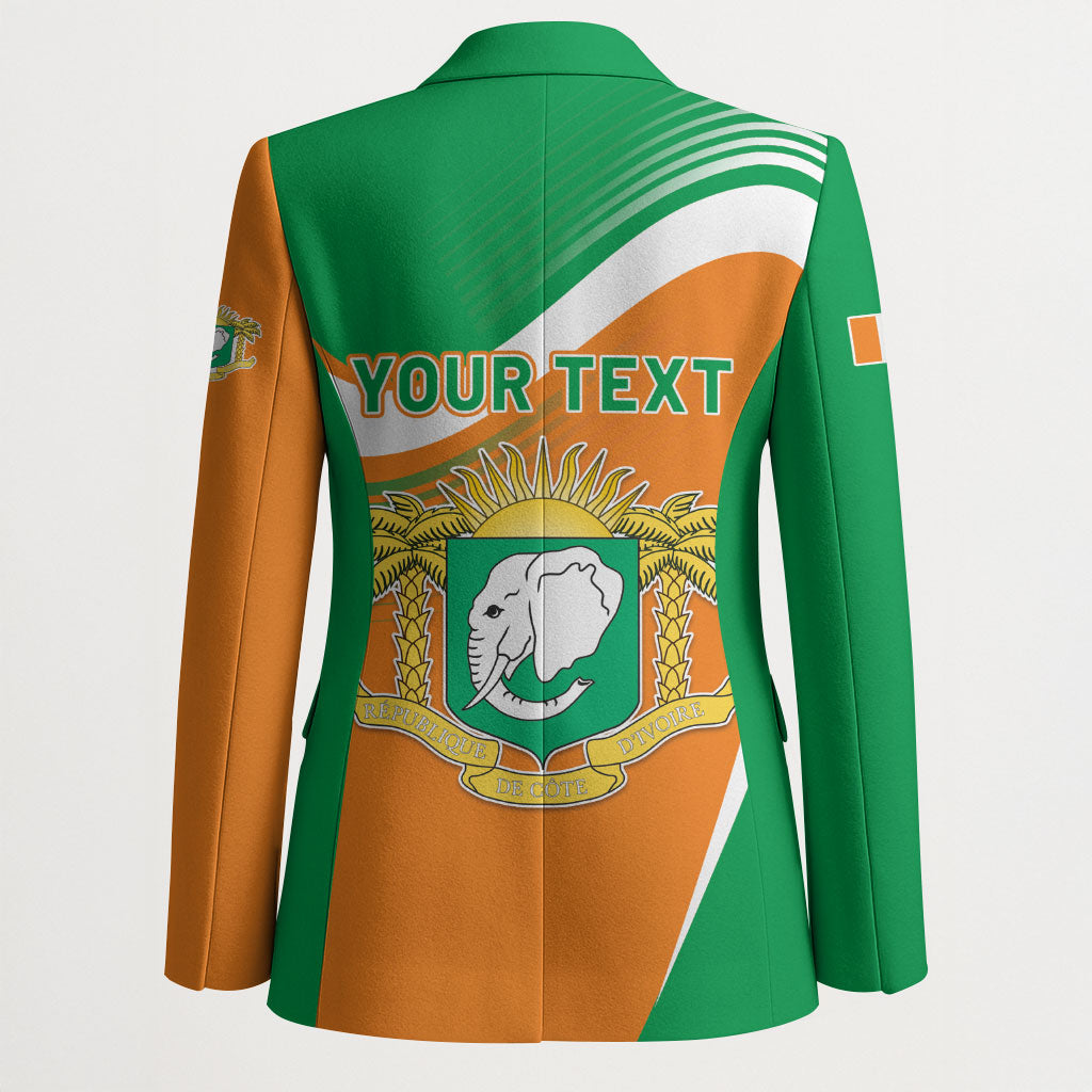 Personalized Ivory Coast 1960 Blazer Happy Independence Day