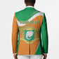 Personalized Ivory Coast 1960 Blazer Happy Independence Day