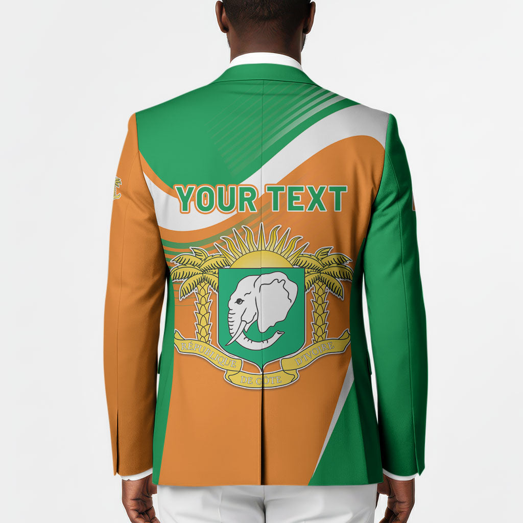 Personalized Ivory Coast 1960 Blazer Happy Independence Day