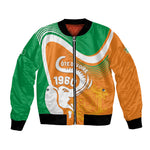 Personalized Ivory Coast 1960 Bomber Jacket Happy Independence Day