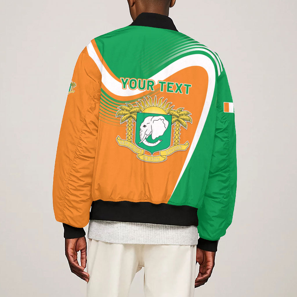 Personalized Ivory Coast 1960 Bomber Jacket Happy Independence Day