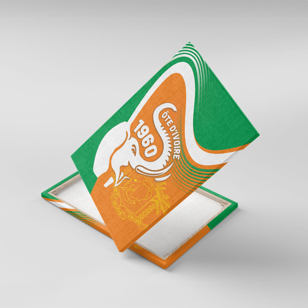 Ivory Coast 1960 Canvas Wall Art Happy Independence Day