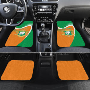 Personalized Ivory Coast 1960 Car Mats Happy Independence Day