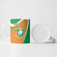 Personalized Ivory Coast 1960 Ceramic Mug Happy Independence Day