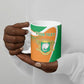 Personalized Ivory Coast 1960 Ceramic Mug Happy Independence Day