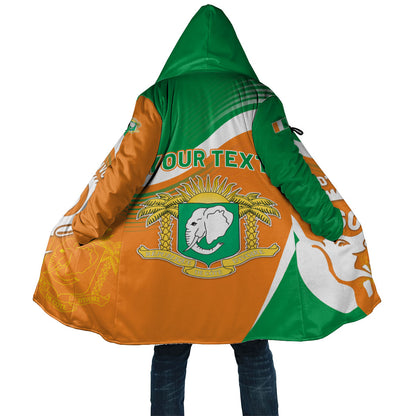 Personalized Ivory Coast 1960 Cloak Happy Independence Day