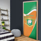 Personalized Ivory Coast 1960 Door Cover Happy Independence Day