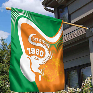 Ivory Coast 1960 Garden Flag Happy Independence Day