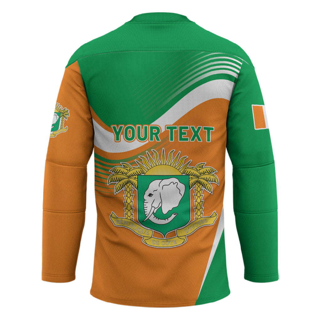 Personalized Ivory Coast 1960 Hockey Jersey Happy Independence Day
