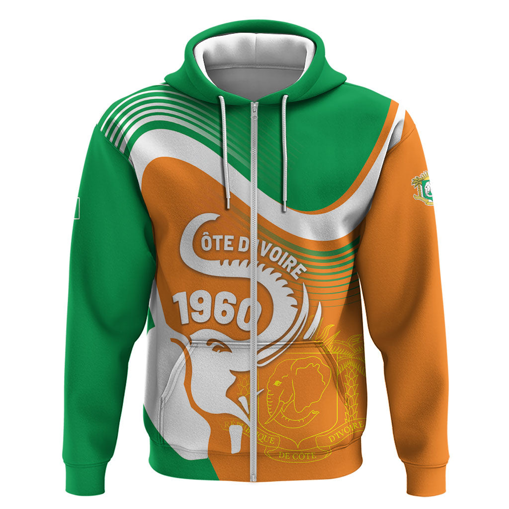 Personalized Ivory Coast 1960 Hoodie Happy Independence Day