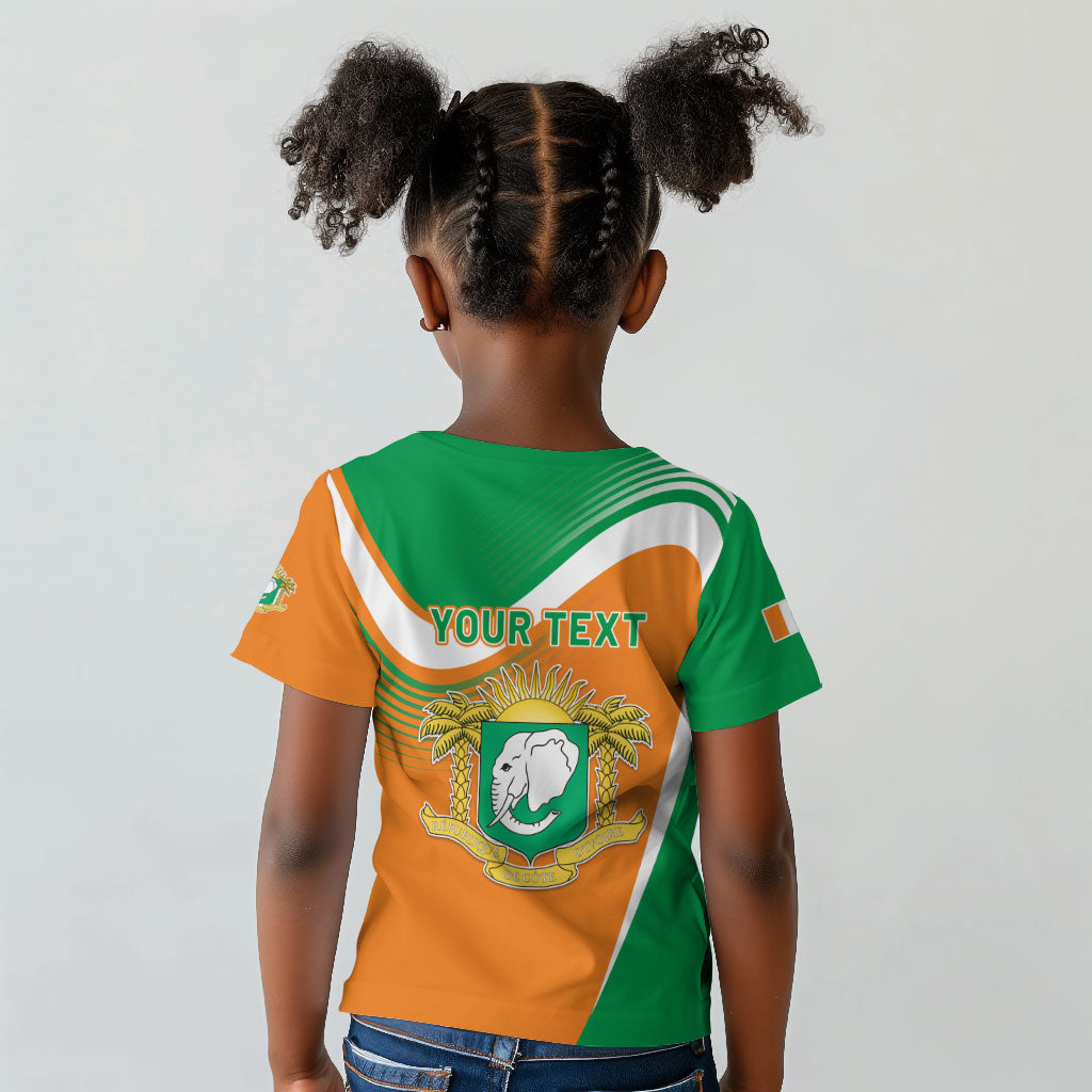 Personalized Ivory Coast 1960 Kid T shirt Happy Independence Day