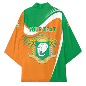 Personalized Ivory Coast 1960 Kimono Happy Independence Day