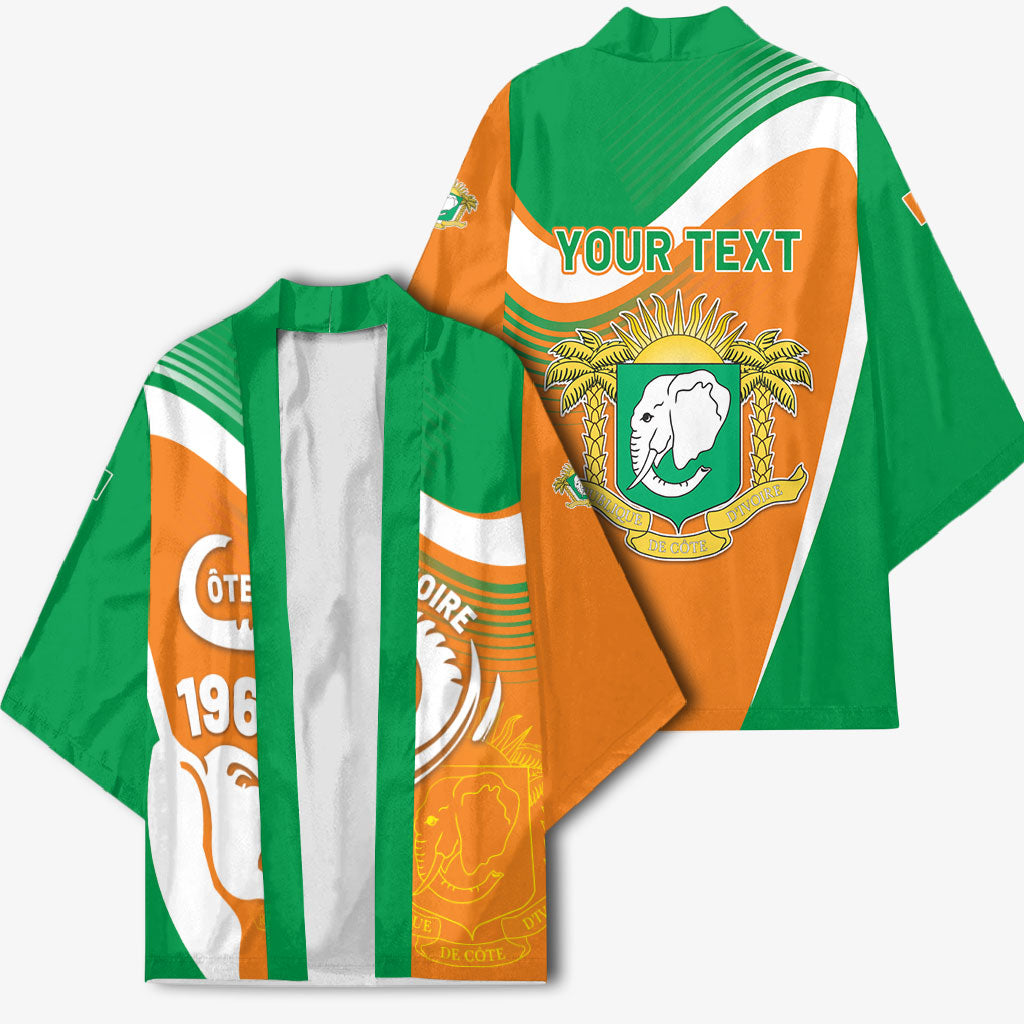 Personalized Ivory Coast 1960 Kimono Happy Independence Day