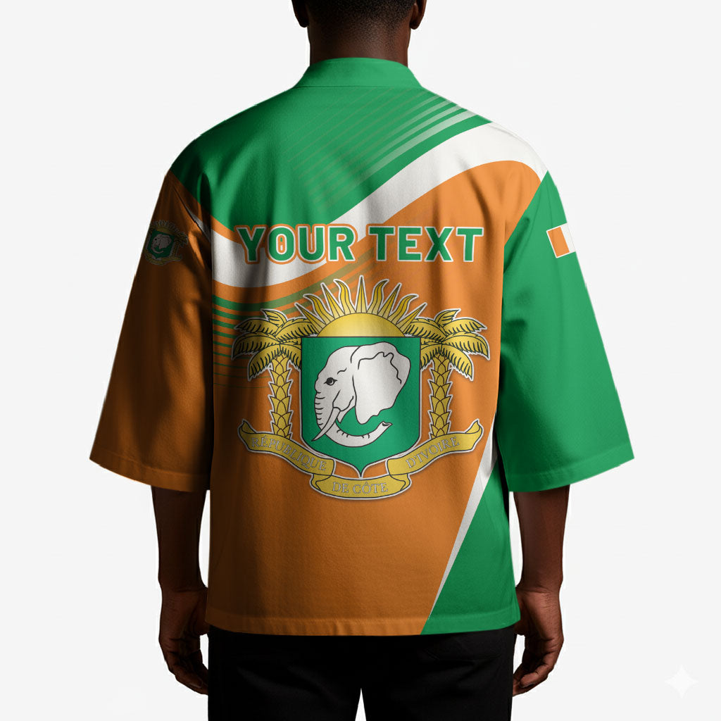 Personalized Ivory Coast 1960 Kimono Happy Independence Day