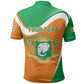 Personalized Ivory Coast 1960 Polo Shirt Happy Independence Day