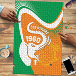 Ivory Coast 1960 Puzzle Happy Independence Day
