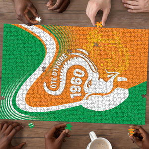 Ivory Coast 1960 Puzzle Happy Independence Day