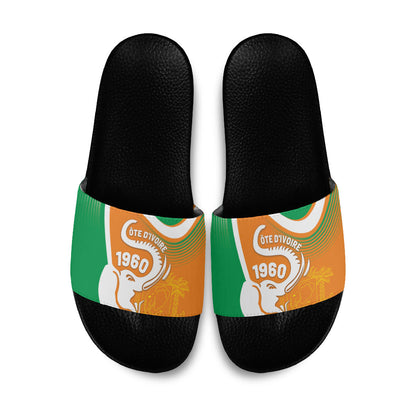 Ivory Coast 1960 Slide Sandals Happy Independence Day