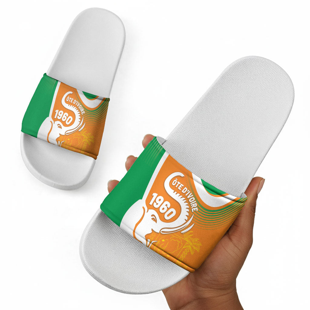 Ivory Coast 1960 Slide Sandals Happy Independence Day