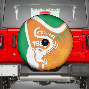 Ivory Coast 1960 Spare Tire Cover Happy Independence Day