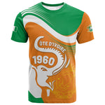 Personalized Ivory Coast 1960 T shirt Happy Independence Day