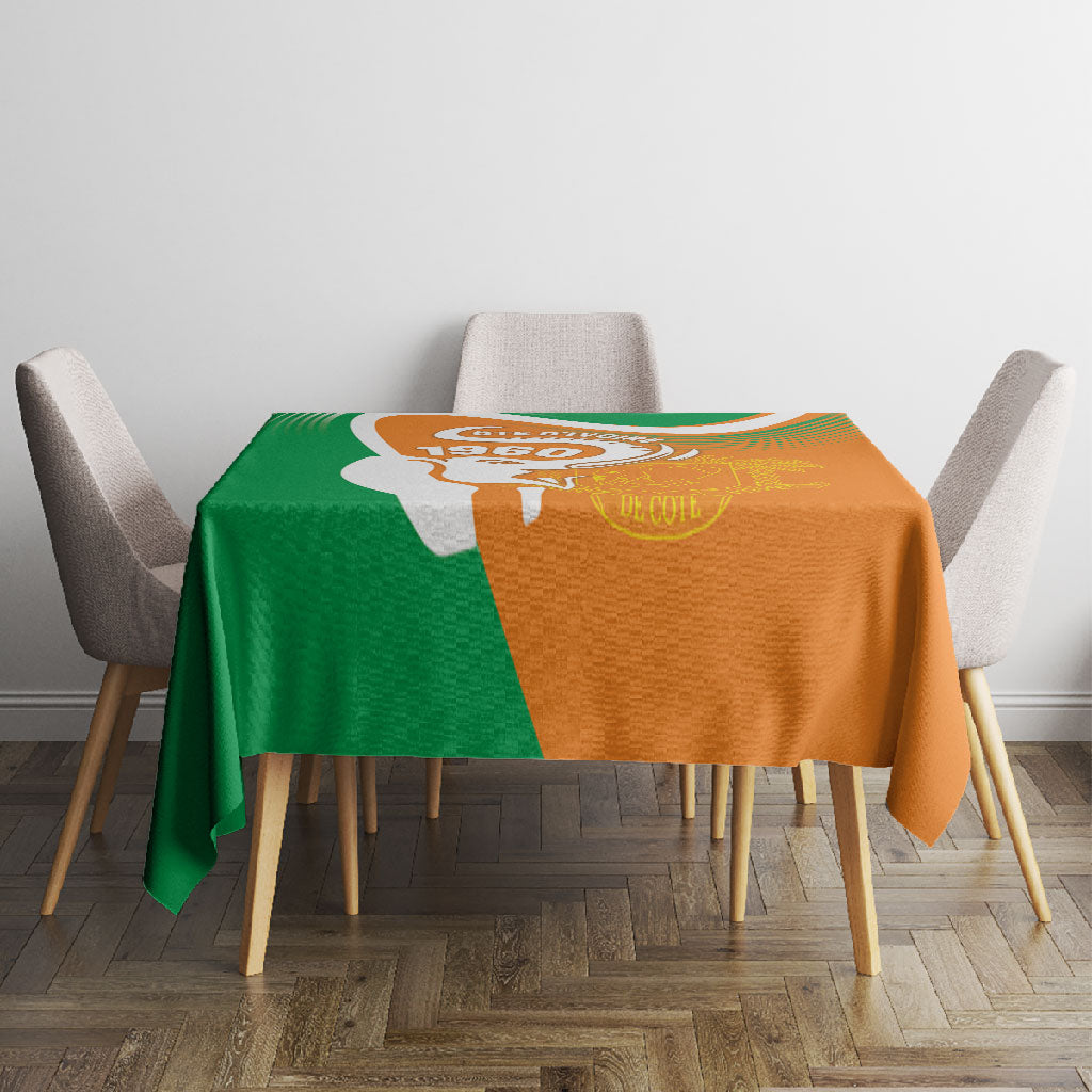 Ivory Coast 1960 Tablecloth Happy Independence Day