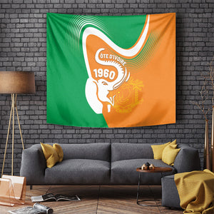 Ivory Coast 1960 Tapestry Happy Independence Day